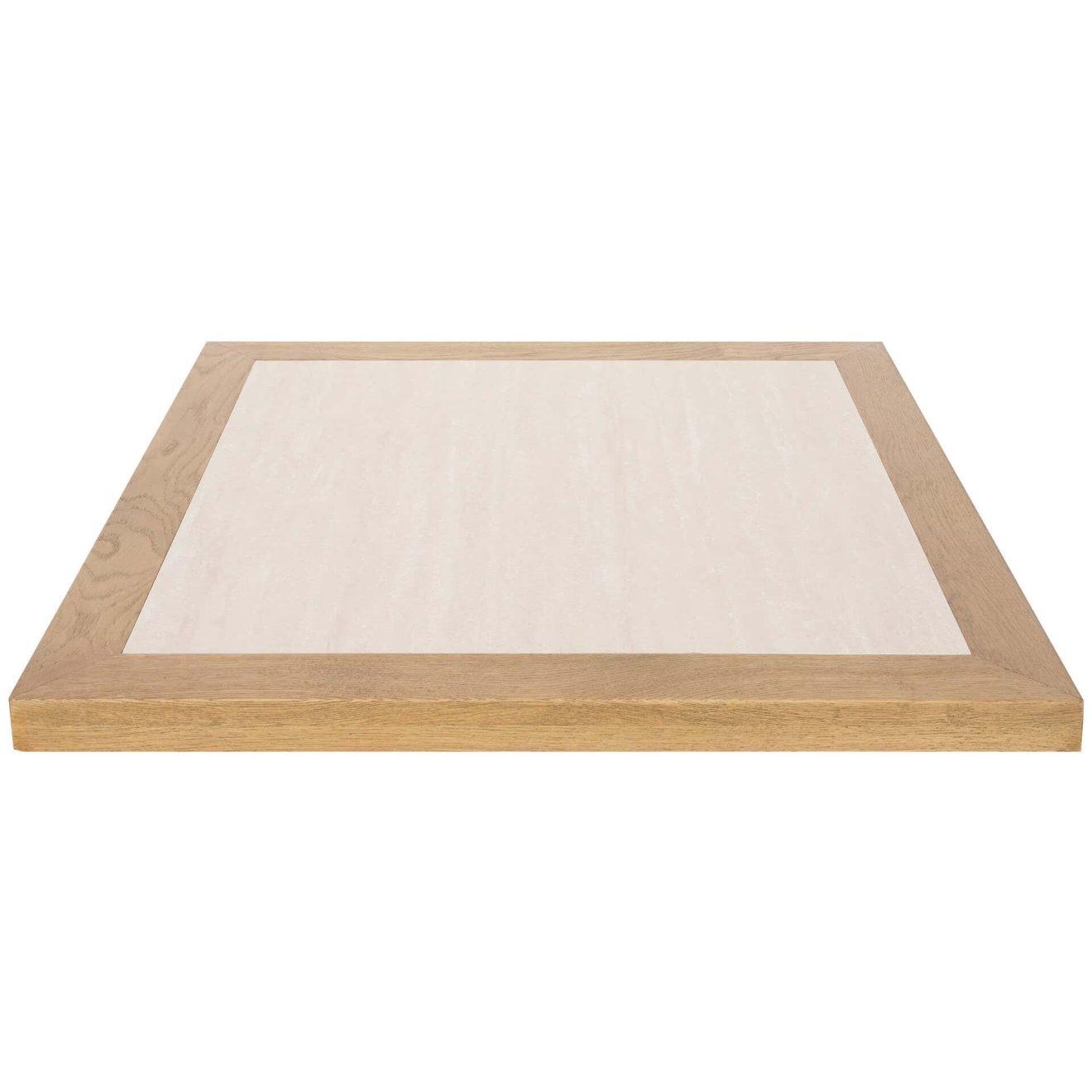 96323020 Romeo Eiken Blad 70x70cm Creme Marmer 2hr