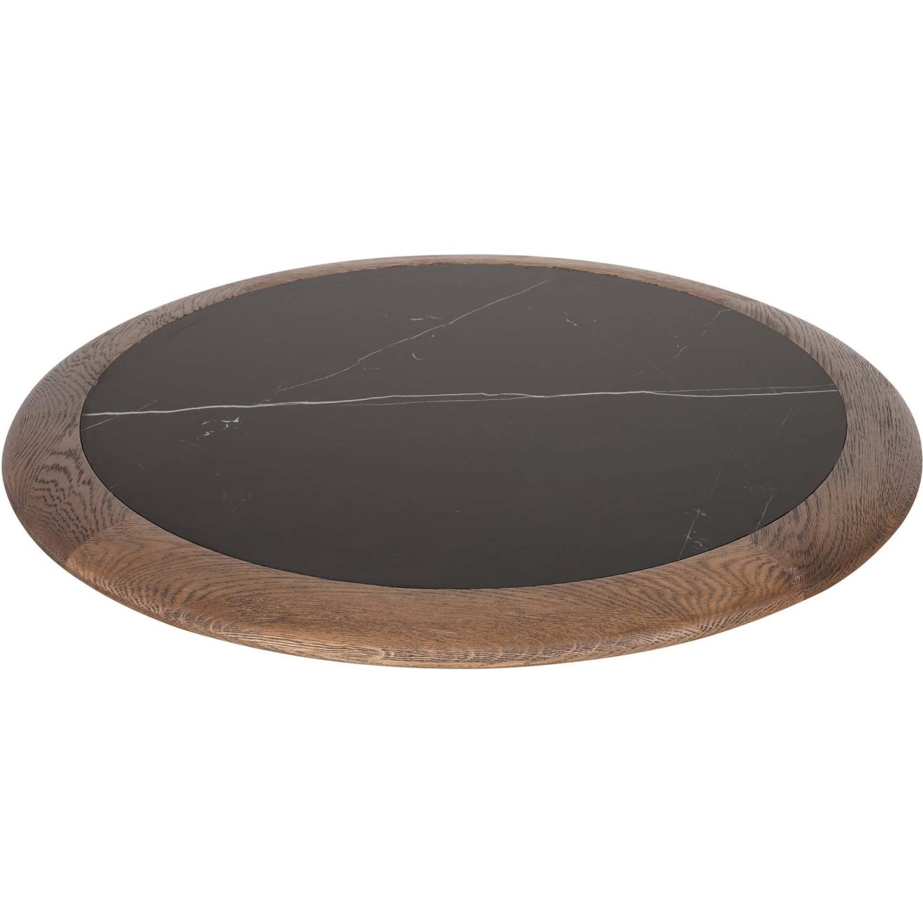 96323030 Romeo Eiken Blad ø70cm Zwart Marmer 2hr