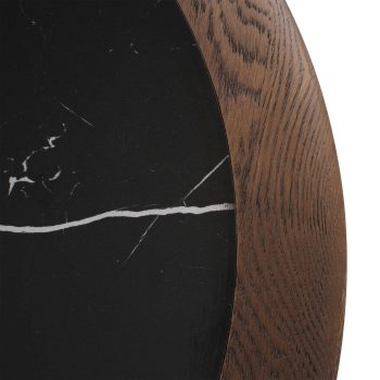 96323030 Romeo Eiken Blad ø70cm Zwart Marmer 4hr