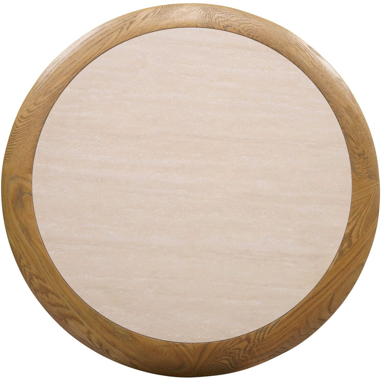 96323050 Romeo Eiken Blad ø70cm Creme Marmer 1hr