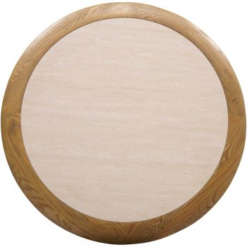 96323050 Romeo Eiken Blad ø70cm Creme Marmer 1hr