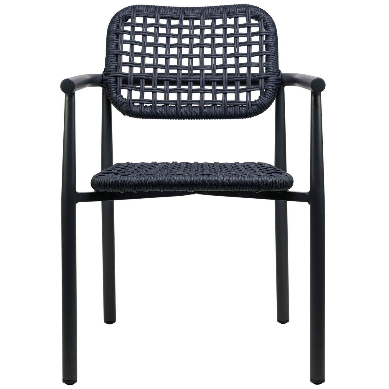 96919430 Charly Terrasstoel Charcoal Navy 2hr