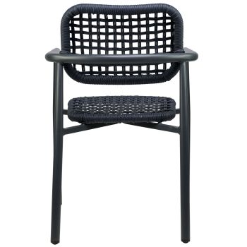 96919430 Charly Terrasstoel Charcoal Navy 5hr