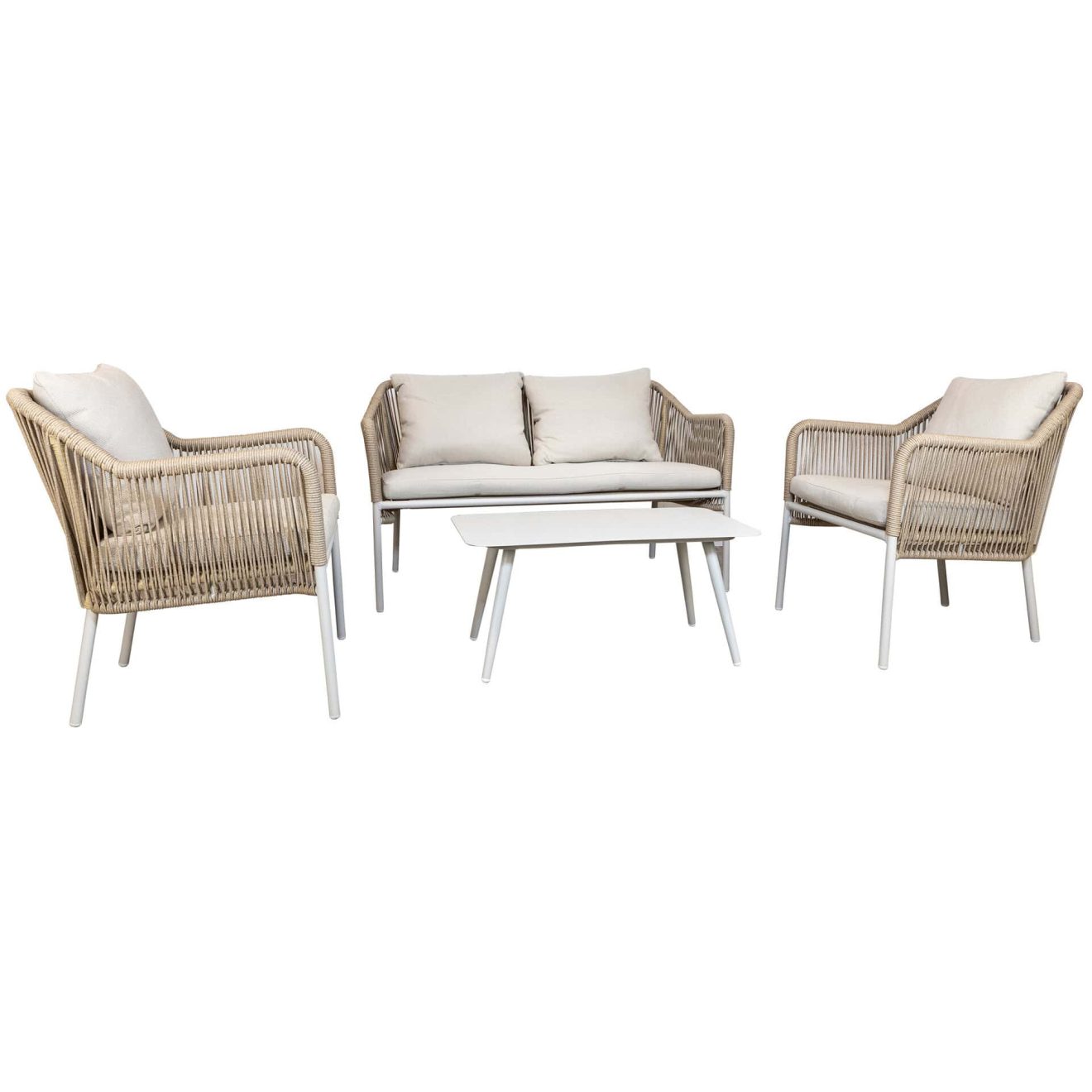 96919680 Baleric Loungeset Beige Zand 1hr