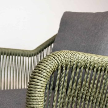 96919700 Baleric Loungeset Charcoal Groen 5hr