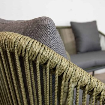 96919700 Baleric Loungeset Charcoal Groen 6hr