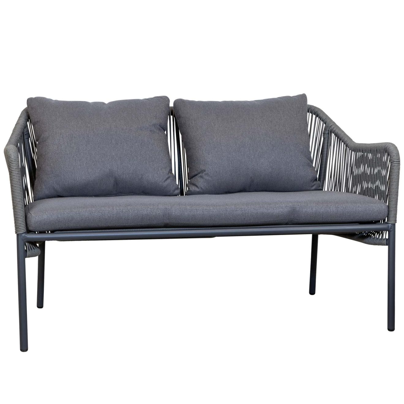 96919710 Baleric Loungeset Charcoal Grey 2hr