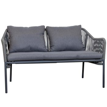 96919710 Baleric Loungeset Charcoal Grey 2hr