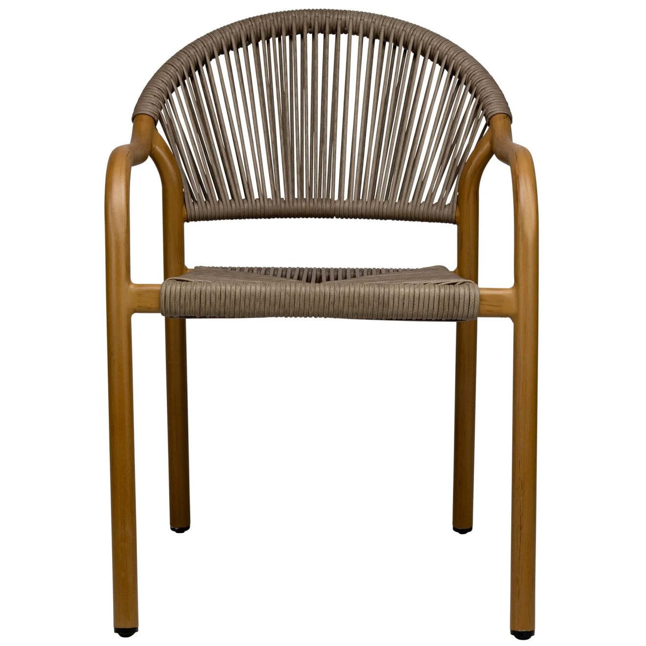 96919790 Farina Terrasstoel Taupe Naturel 2hr