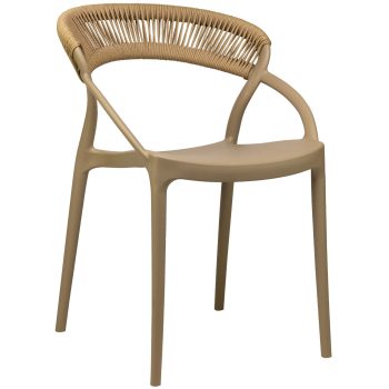 96919880 Riviera Terrasstoel Beige Naturel 1hr