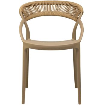 96919880 Riviera Terrasstoel Beige Naturel 2hr