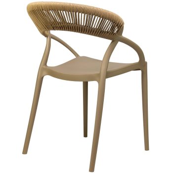 96919880 Riviera Terrasstoel Beige Naturel 4hr