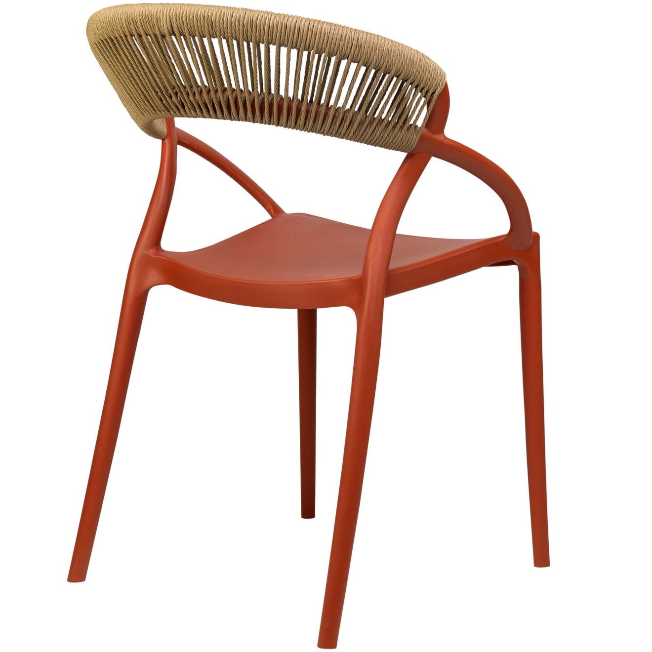 96919890 Riviera Terrasstoel Oranje Naturel 4hr