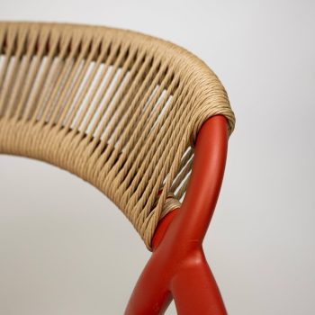 96919890 Riviera Terrasstoel Oranje Naturel 8hr