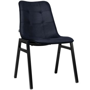 96807590 Detroit Stapelstoel Black 1hr