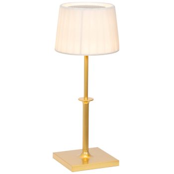 97116770 Poldina Tafellamp Classic Goud Ecru 1hr