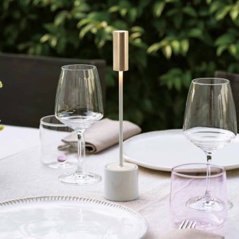 97116800 Carolina Tafellamp Wit Goud 3hr