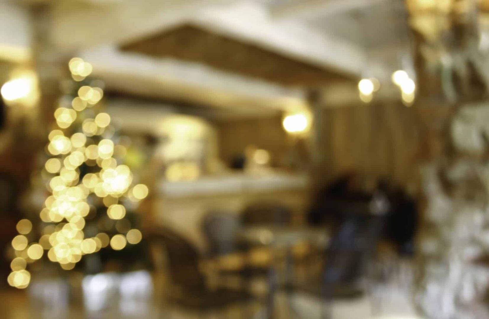 Blurred Background : Restaurant Blur Background With Bokeh