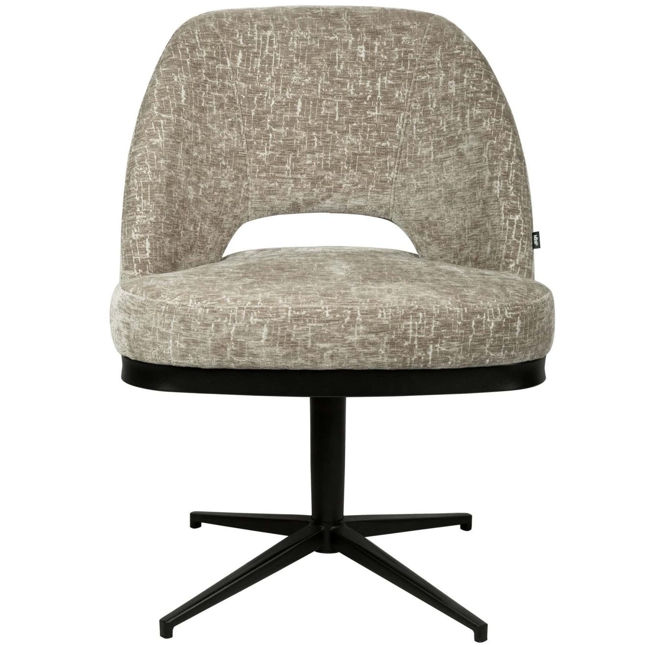 96127700 Coralie Stoel Swivel Shitake 2hr