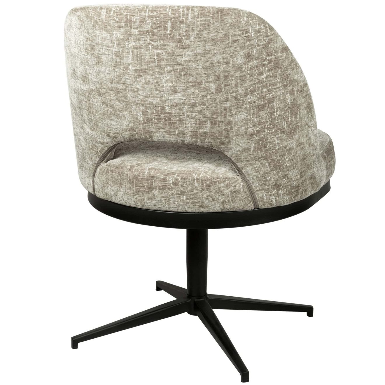 96127700 Coralie Stoel Swivel Shitake 4hr