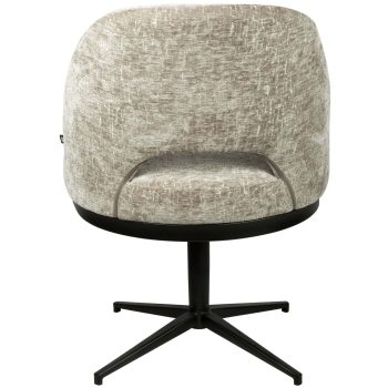 96127700 Coralie Stoel Swivel Shitake 5hr