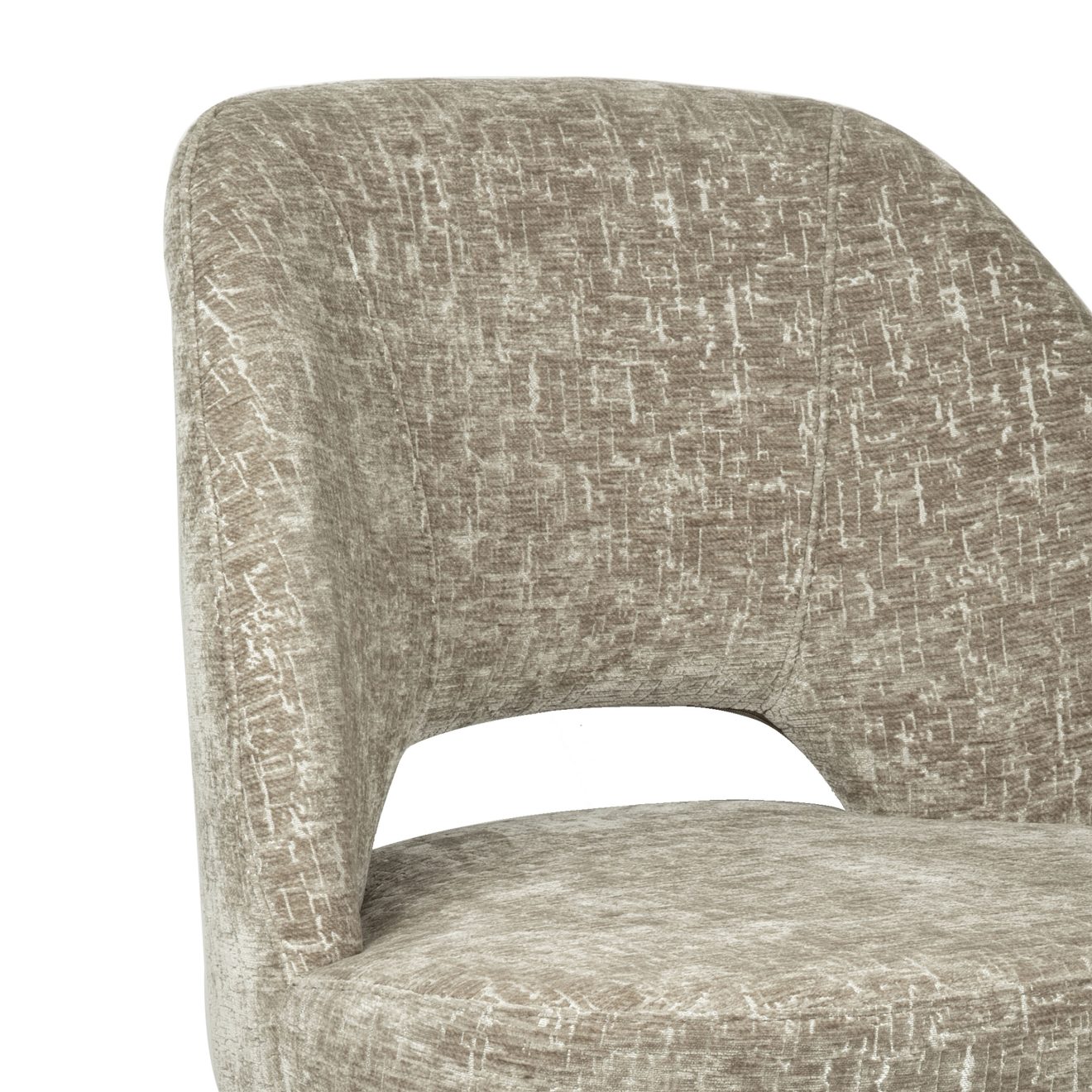 96127700 Coralie Stoel Swivel Shitake 6hr