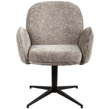 96127740 Belle Armstoel Swivel Shitake 2hr