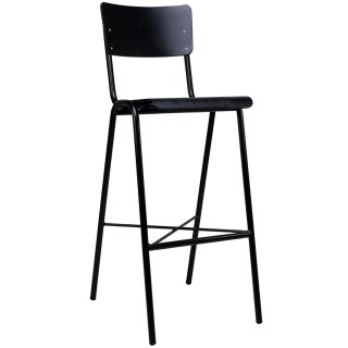 96206230 Skool Barkruk Zwart 1hr