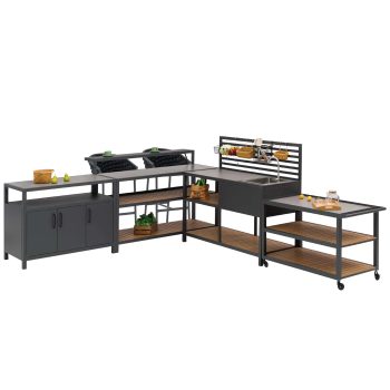 96920830 Brent Outdoor Elements Antraciet Naturel 1hr