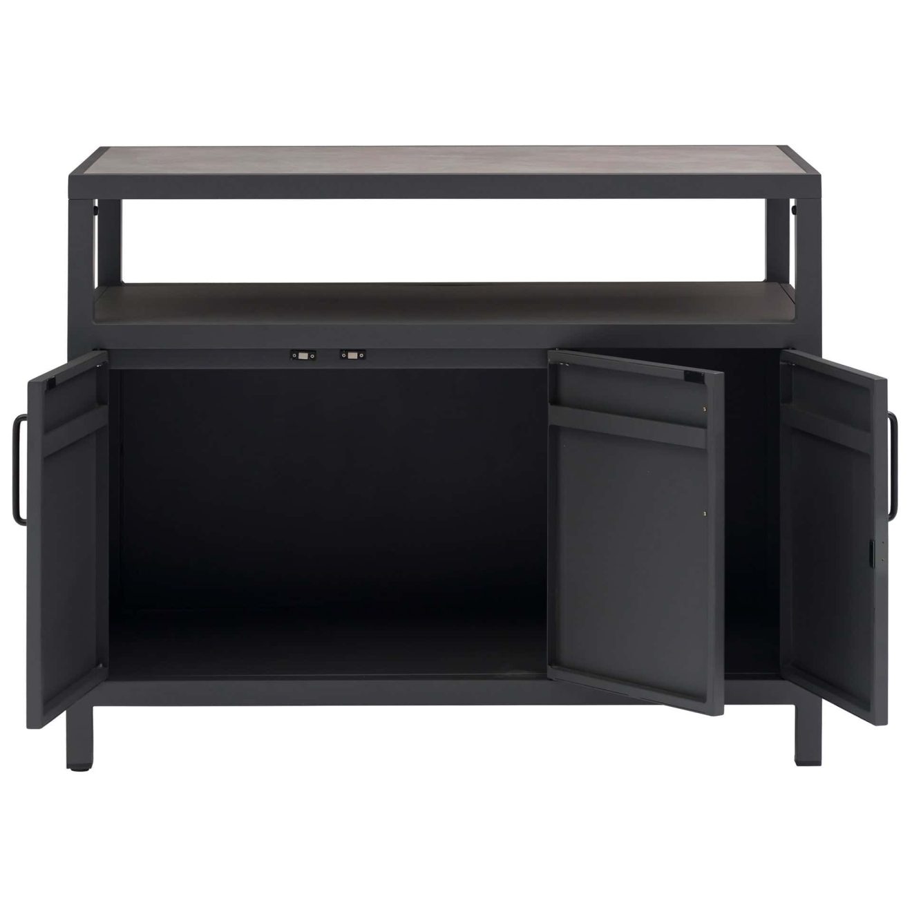 96920830 Brent Outdoor Opbergkast Antraciet 2hr