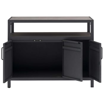 96920830 Brent Outdoor Opbergkast Antraciet 2hr