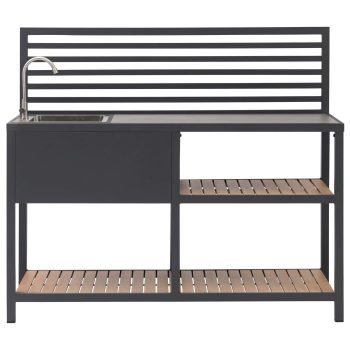 96920870 Brent Outdoor Achterpaneel Antraciet 2hr