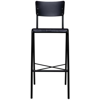 96206230 Skool Barkruk Zwart 2hr