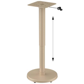 96325040 Onderstel Aida Verstelbaar Zand 3hr