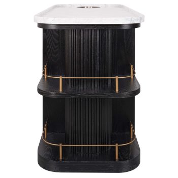 95100250 Valentino Trolley Black Oak Epoxy Marb 3hr