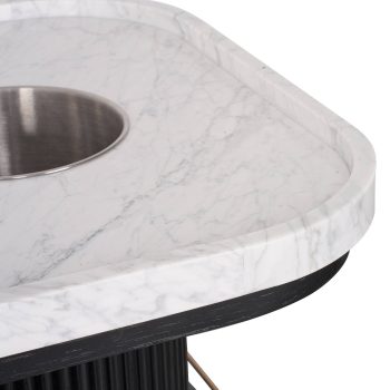 95100250 Valentino Trolley Black Oak Epoxy Marb 6hr