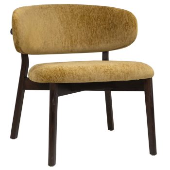 96127820 Loraine Loungestoel Caramel 1hr