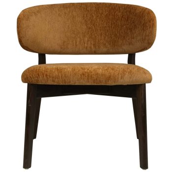 96127830 Loraine Loungestoel Cognac 2hr