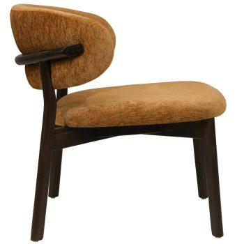 96127830 Loraine Loungestoel Cognac 3hr