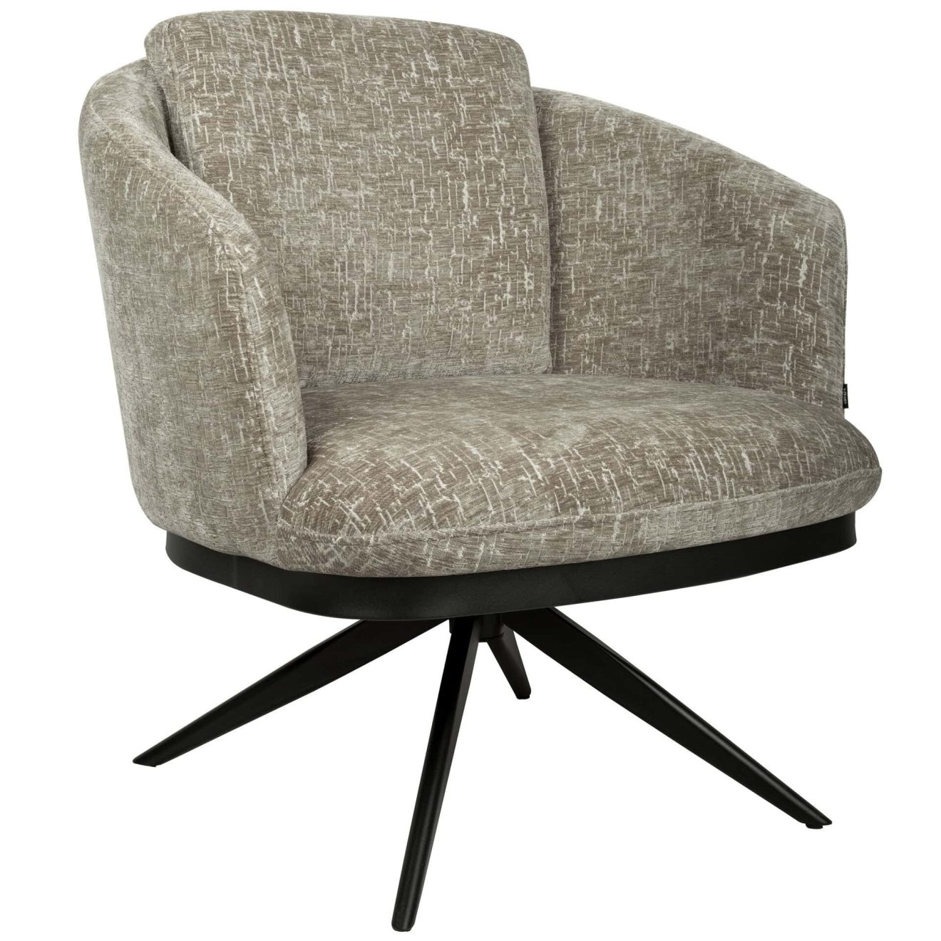 96518630 Sierra Loungestoel Draaibaar Shitake 1hr