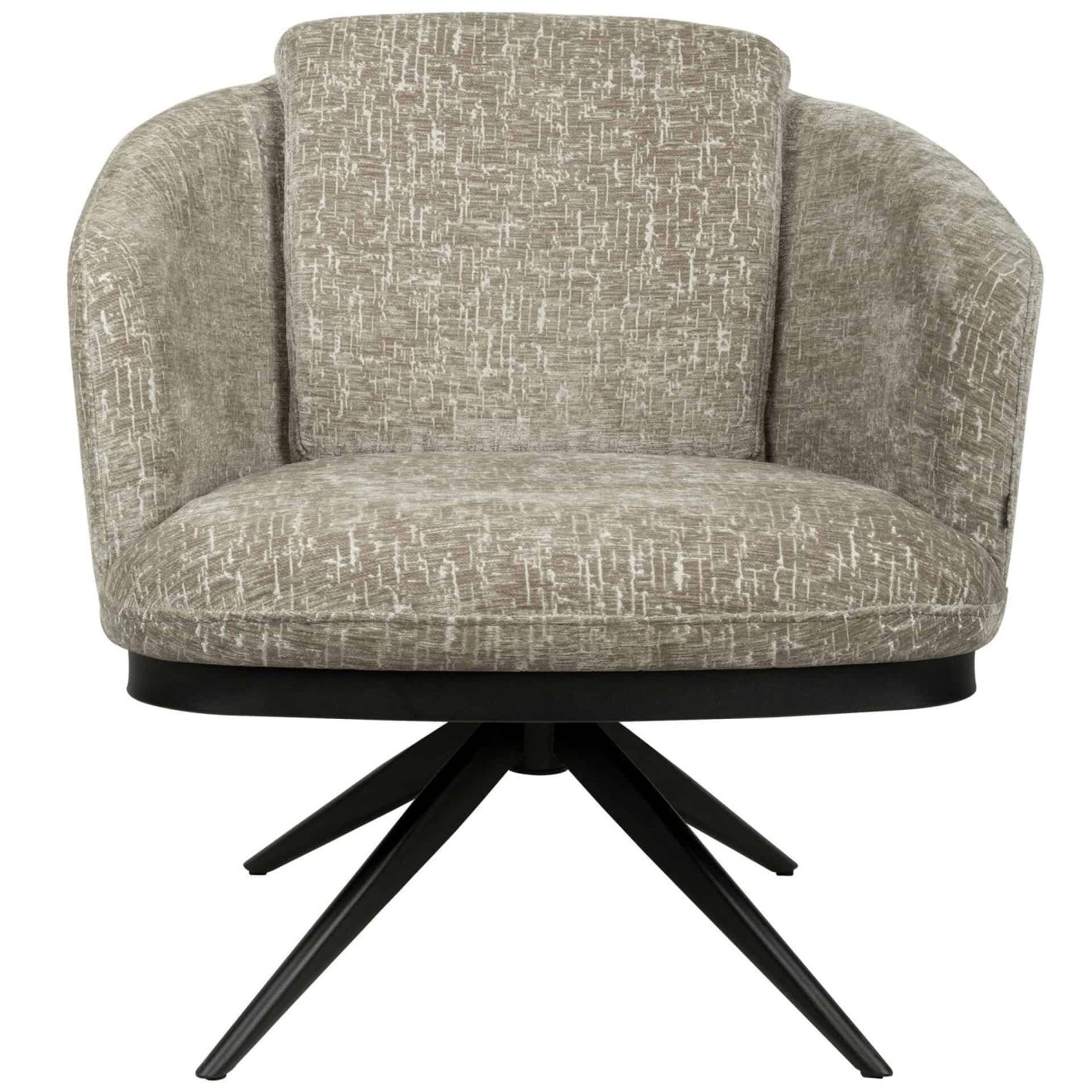 96518630 Sierra Loungestoel Draaibaar Shitake 2hr