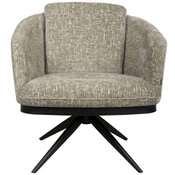 96518630 Sierra Loungestoel Draaibaar Shitake 2hr