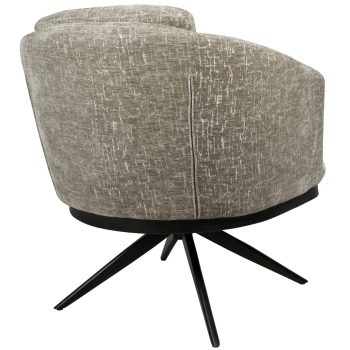 96518630 Sierra Loungestoel Draaibaar Shitake 4hr