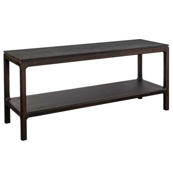 Travel Side Table 140x45x60cm Oak Wengé 1hr