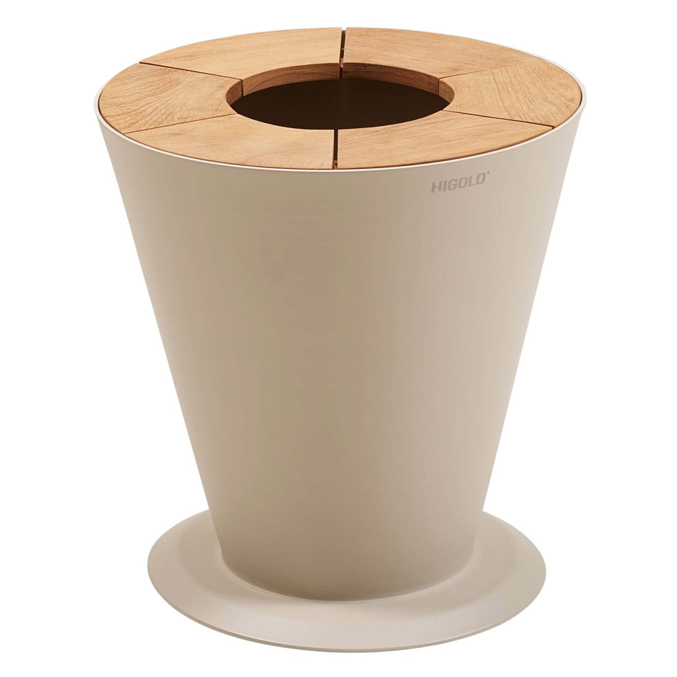 95419330 Icoo Flower Basket Taupe 1