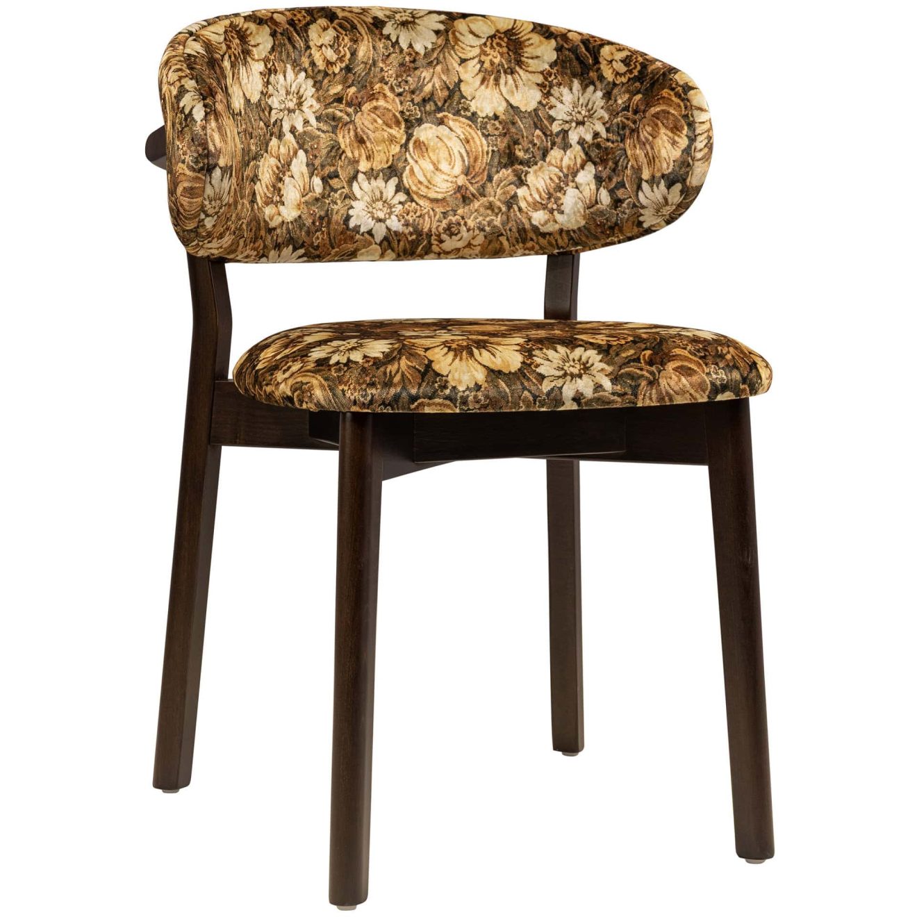 96127810 Loraine Stoel Printed Beige Bruin 1hr