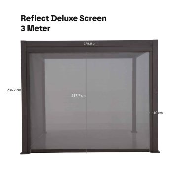 96908800 Reflect Screen Deluxe 3m Afmeting