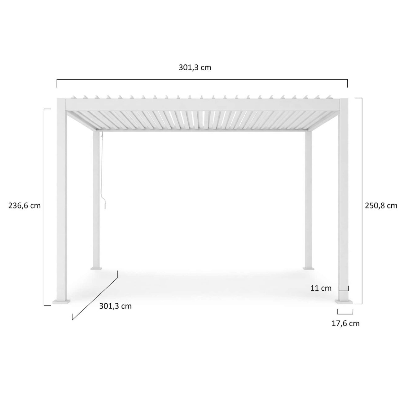 96914680 Reflect Deluxe 3x3 Wit Afmeting Web
