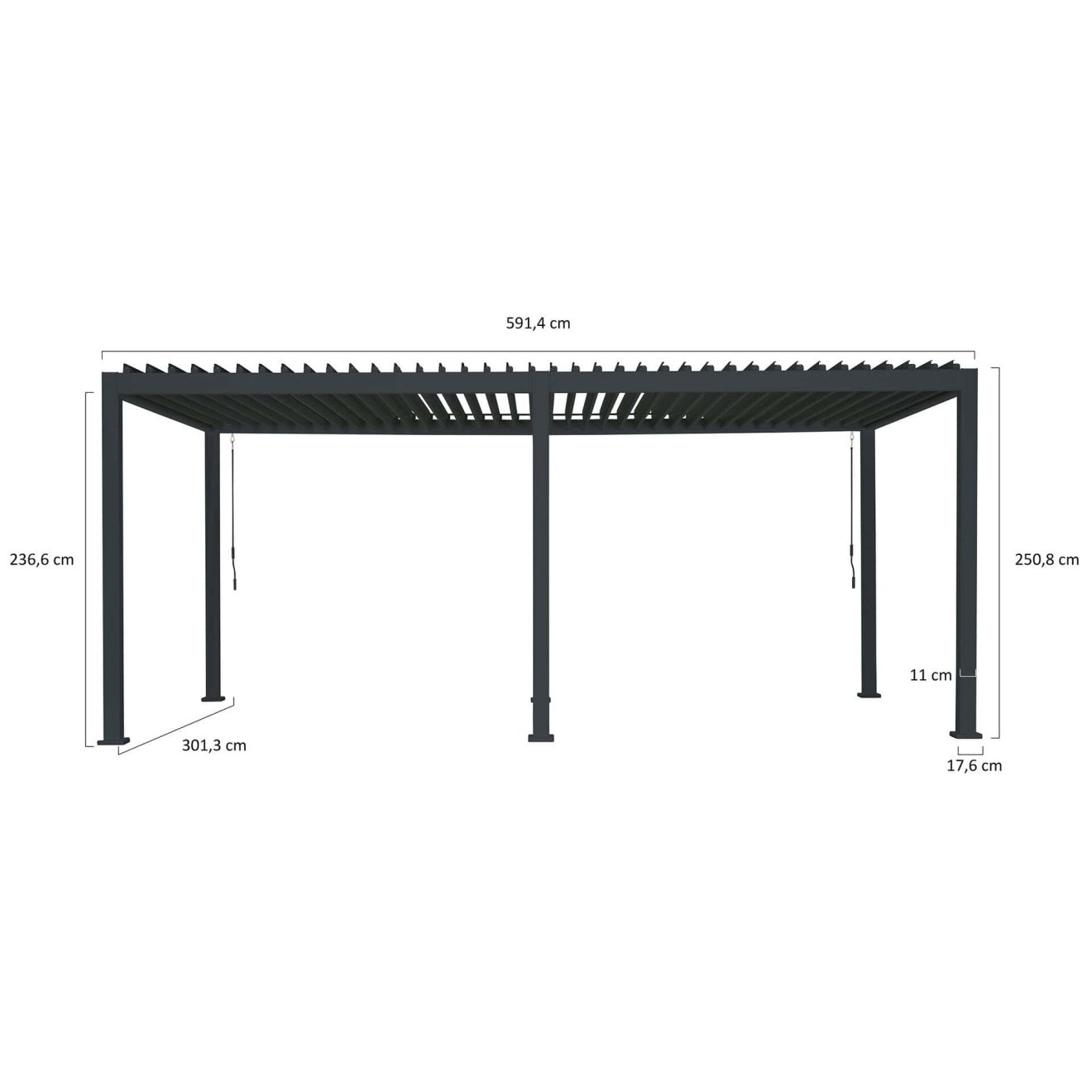 96914730 Reflect Deluxe Antraciet 3x6 Afmeting Web