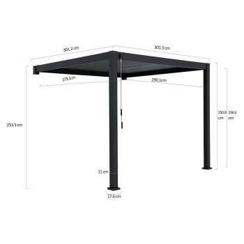 96915050 Reflect Wall 3x3 Afmeting